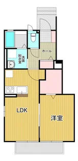 スプリングハイムII【1階】の間取り