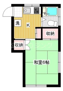 ハイツちから【1階】の間取り