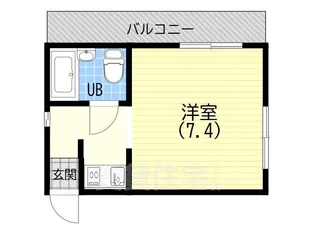 ソラットすまでら【2階】の間取り