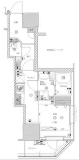 ライジングプレイス亀戸【2階】の間取り