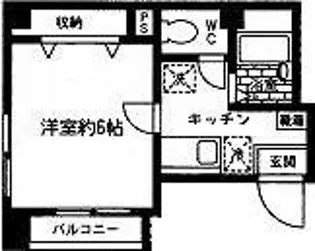 ソレイユ東麻布【1階】の間取り