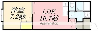 VILLA川原【1階】の間取り