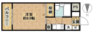 モナークマンション武蔵新城第2【2階】の間取り