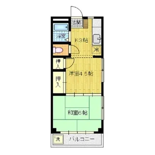 クリナムガーデン【1階】の間取り