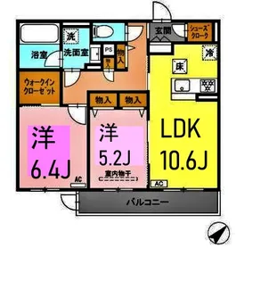 AN Residence【1階】の間取り
