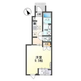 グランドコート IV【1階】の間取り