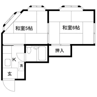 メイプル松島【2階】の間取り