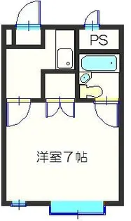 リバティハウス【2階】の間取り