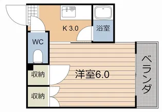 ロイヤルハイム【3階】の間取り
