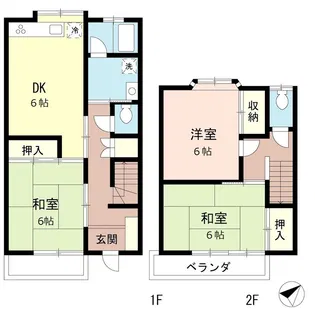 グリーンピアJBの間取り