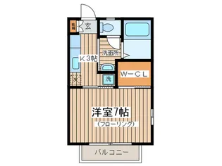 モンフレール【1階】の間取り