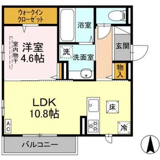 noria【1階】の間取り