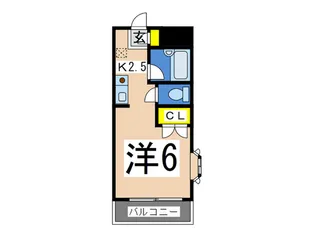 ライム【2階】の間取り
