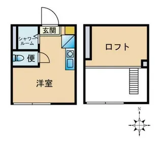 高円寺プレイス【1階】の間取り