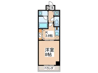 ロワジ-ルクスノキ【1階】の間取り