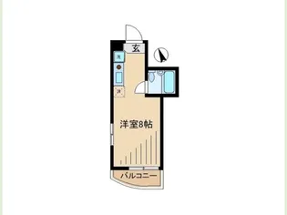 アクセス弥生【4階】の間取り
