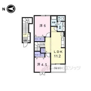 ベル・エトワール【2階】の間取り