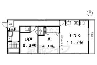 クレールメゾン タツア【2階】の間取り