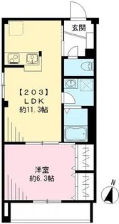 ルーチェ ソラーレ【2階】の間取り