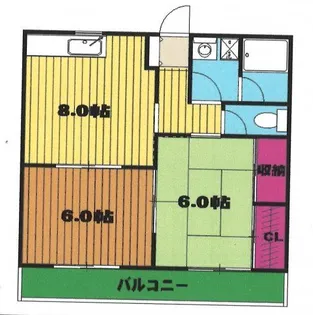 サンフラワー【1階】の間取り