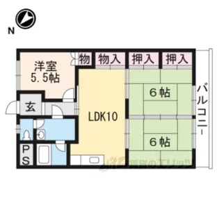 ライフレジデンス21【4階】の間取り
