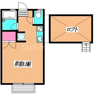 サンパレス中町【2階】の間取り