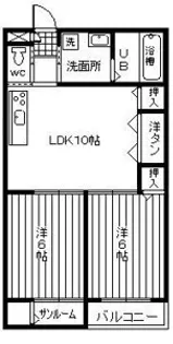 グランシティ【3階】の間取り