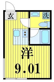 trias333【3階】の間取り