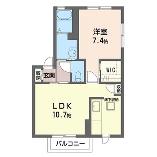 メゾン・ボヌールIII【0】【2階】の間取り