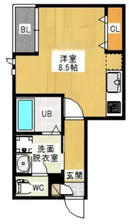 GRANDTIC 東雲本町II【1階】の間取り