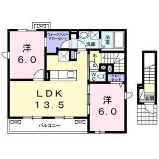 グレイス II【2階】の間取り