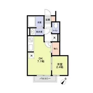 Felicia【1階】の間取り