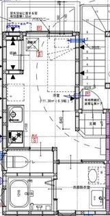 ルミエリア横浜【1階】の間取り