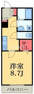 メゾン・ソラーナ【1階】の間取り