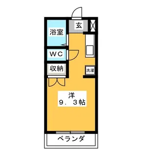 サテライト三共【2階】の間取り