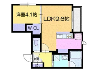 仮)ラ・シュエット千歳末広【3階】の間取り