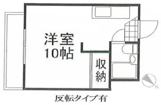 メゾン船田【2階】の間取り