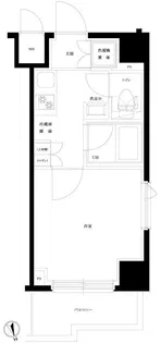 ルーブル仲六郷弐番館【5階】の間取り