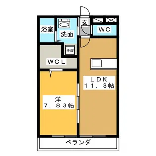 TM.BldIII【3階】の間取り