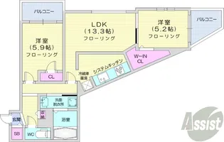 C-SELECTION.STELLA1【3階】の間取り