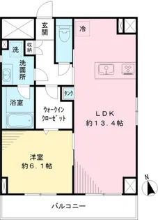 ALFY橋本【4階】の間取り