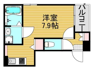 NicktunaC【3階】の間取り