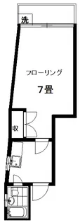 プチハウス【2階】の間取り