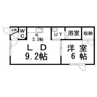 リベルテ【1階】の間取り