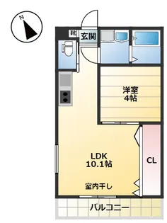PINE TREE【2階】の間取り