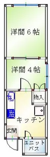 サンハイツ【2階】の間取り