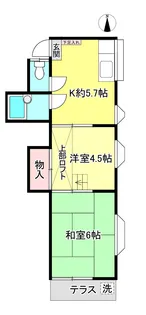 グリーンリーフ【1階】の間取り