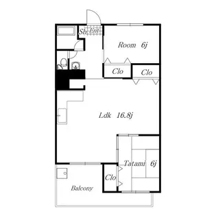 緑園サンコーポ【4階】の間取り