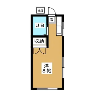 グリーンハイツ【1階】の間取り
