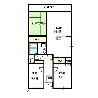 bespoke西金沢【4階】の間取り